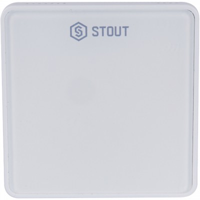 STE-0101-007001 STOUT  Проводной комнатный датчик C-7p, белый
