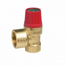10004775 Watts  SVH 30 x 1 1/4 Предохранительный клапан для систем отопления (красная крышка) 3 бар